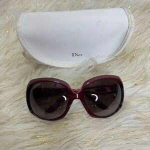 Dior Women's Burgundy Sunglasses